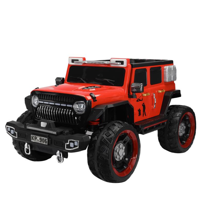 正品马人儿童电动车四轮汽车越野车摇摆宝控玩具车牧遥可坐大人宝