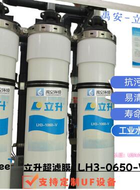 立升内压式超滤膜LH3-0650-V中空纤维超滤膜工业废水回用UF膜