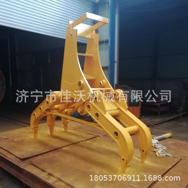 优惠TRH小型废钢抓机抓钢机挖机钢械机机械夹抓木器