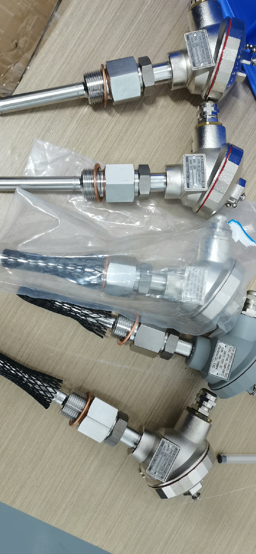 PT100  温度传感器  L-100mm  Herina