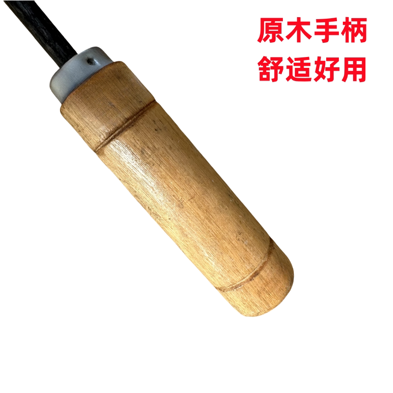 加长实心手柄铁铲子柴火灶灰铲炭火灰长柄小铁铲煤火铲农家工具