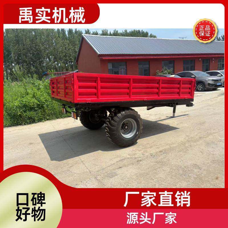 厂家直销左右自卸后翻拖拉机运输各类散装货物车斗农用半挂车斗