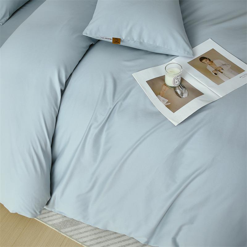 款全棉RMO加厚磨毛被单件套绒长棉纯色被罩纯棉被单床新上用品