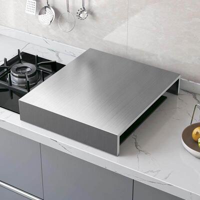 Stainless steel shelving kitchen gas stove storage shelf