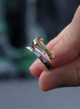 【盗墓笔记】道具新品黑金古刀手镯戒指影视周边小众高级感复古