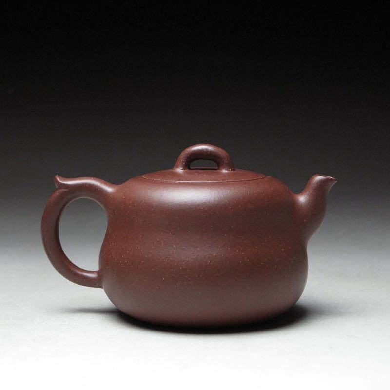 宜兴原矿迷你紫砂壶小神葫芦壶纯手工巢松峰紫泥小茶壶一人壶茶具