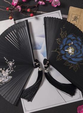 Chinese style fan folding fan blank advertising fan dancefan