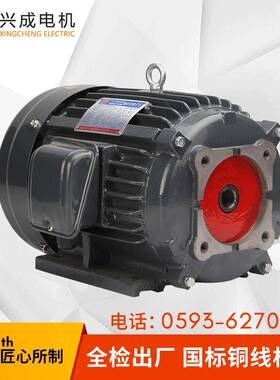 液压电机YT100L铜线4极2.2W配VP30VP40叶片泵卧式油压马达3HP