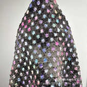 批发水厂家布料风 复古材鞋 服装 箱包油画布破洞经典 款 厚洗牛仔