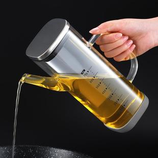 玻璃油壶厨房调料瓶装 酱油醋容器家用耐高温大容量防漏油罐油瓶子