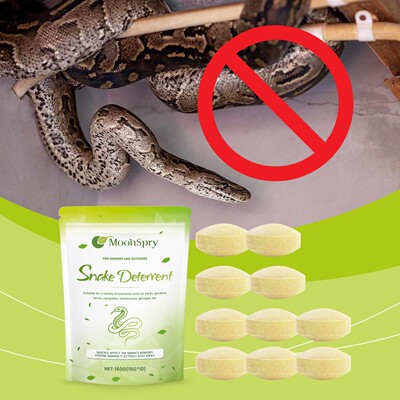 MOONSPRY Snake Repellent - Convenient Home, Outdoor, and Wil