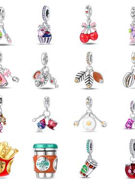 Chameleon Luminous Firefly Butterfly Silver Plated Fit Pando