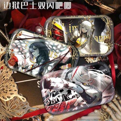 边狱巴士周边浮士德环指鸿璐双闪徽章送朋友礼物吧唧痛包装饰