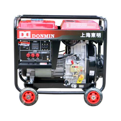 东明小型柴油发电机380v三相电6kw户外移动便携式厂家DMD7500LE/3