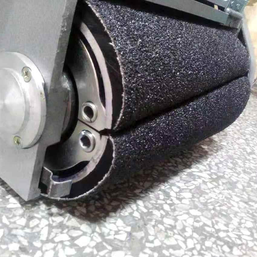 电大型动机木地板磨打磨机实木翻新抛光橡胶跑道395砂带光铝壳直