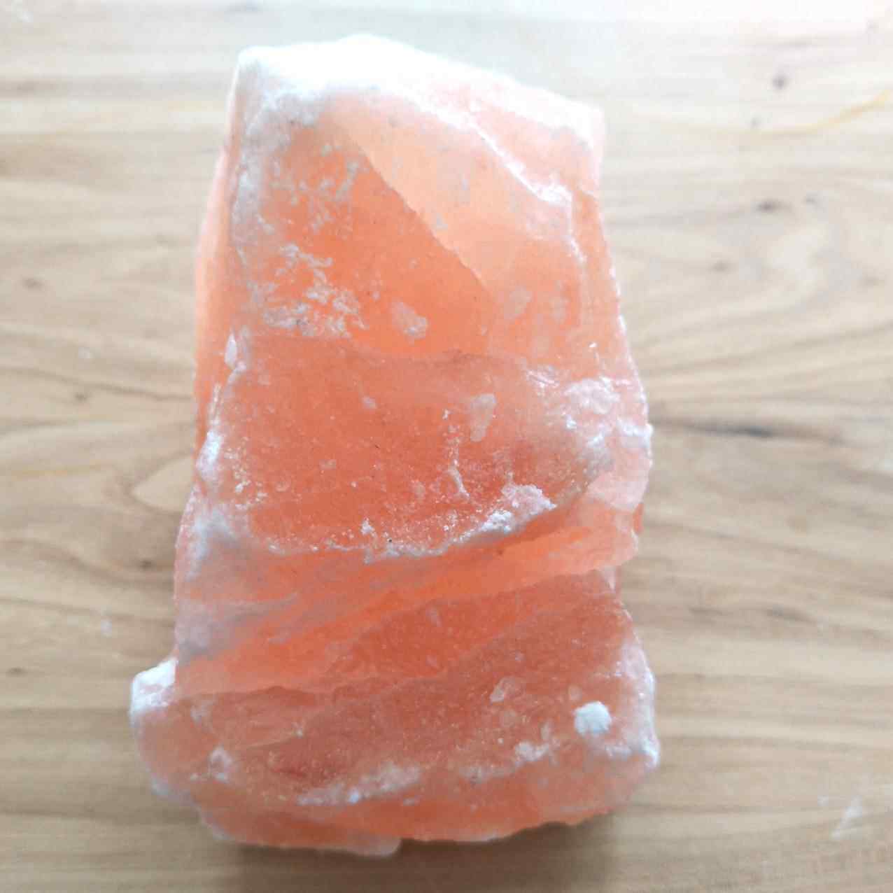 供水晶矿盐 10-30厘米盐块 粉红色水晶盐块 玫瑰盐块