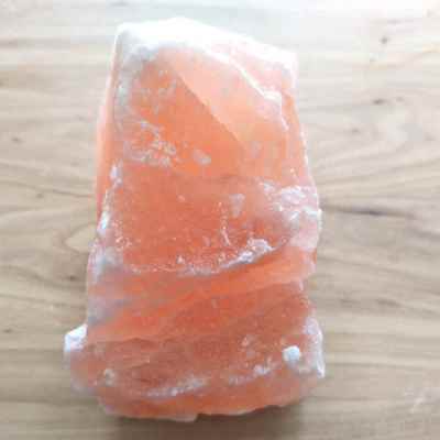 供水晶矿盐 10-30厘米盐块 粉红色水晶盐块 玫瑰盐块