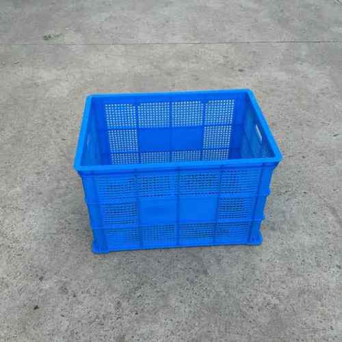 厂销蓝色7流55零部件胶蔬菜基地塑料框MIO水果框子筐物筐周转箱