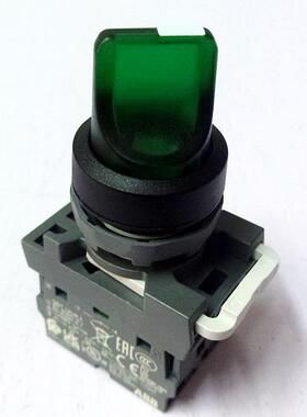 正品ABB MCB-10 -01 2位 3位 红色 绿色带灯旋钮 2档3档转换开关