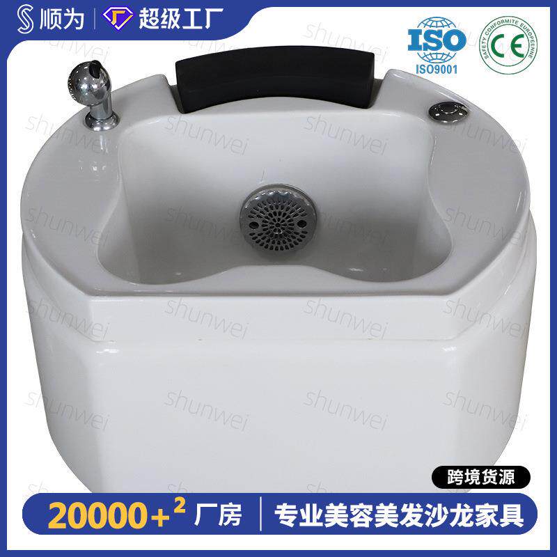 足浴盆智能泡脚家用商用美甲店带冲浪七彩灯按摩泡脚桶足浴器