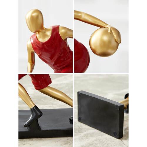 A6L现代简约轻奢篮球摆件家居电视柜酒柜办公室书房卧室桌面软装