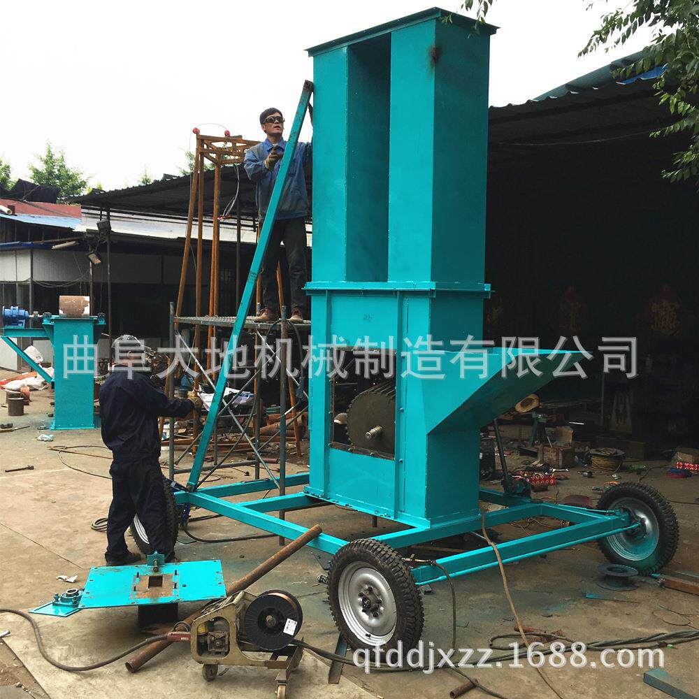 自动提料斗式提升机 肥料瓦斗式上料提升机 250型塑料斗式提升机