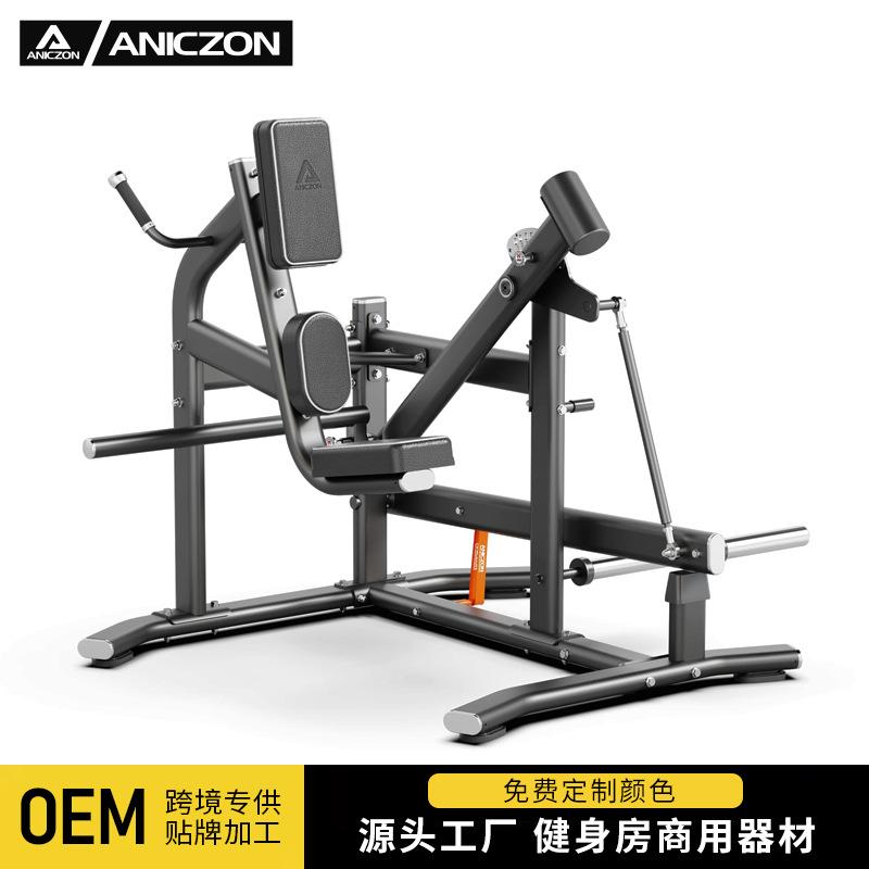跪姿腿钟摆训练器健身房商用腿部训练器材多功能钟摆式深蹲训练器