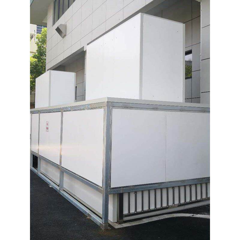 工厂音障消声器机降噪隔声屏空调室外机隔声板墙装配线测试隔声室