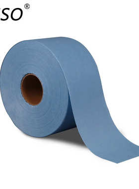 蓝色无尘大卷擦拭纸81004多功能无尘纸白色吸油吸水卷