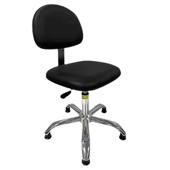 PU防静电椅子供应实验室升降靠背椅加工实验室防静电升降椅