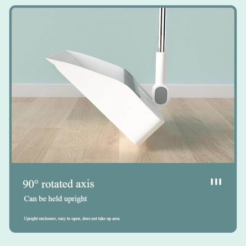 Household folding broom broom dustpan set Soft brush whisk b