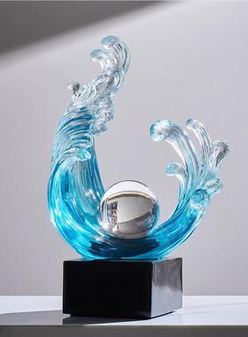 风生客水起酒柜装饰品摆件轻奢SHDK3187高办公室档厅电视家柜高级