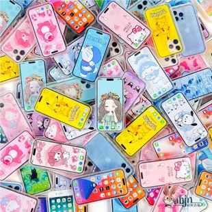 迷你手机模型玩具微缩超小彷真小物品网红缩小版男生玩意物件食玩