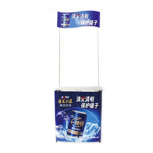 铝合金促销台折叠便携式小铝桌户外摆摊广告地推试吃桌厂家