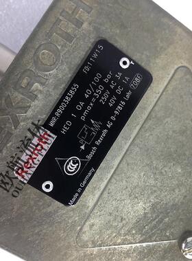 Rexroth压力开关HED 1 OA 40/100 R900383855力士乐压力继电器