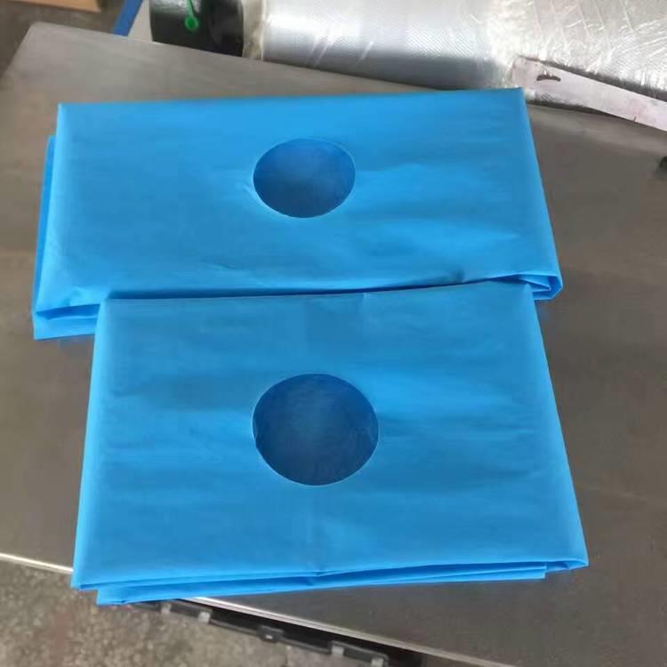生产SMS无纺布床单机设备 一次性治疗巾洞巾机器粘贴洞巾折叠机械