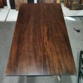 黑板胡DSS桃木实木板书桌电脑桌板降桌升面桌板吧台窗台原木大子