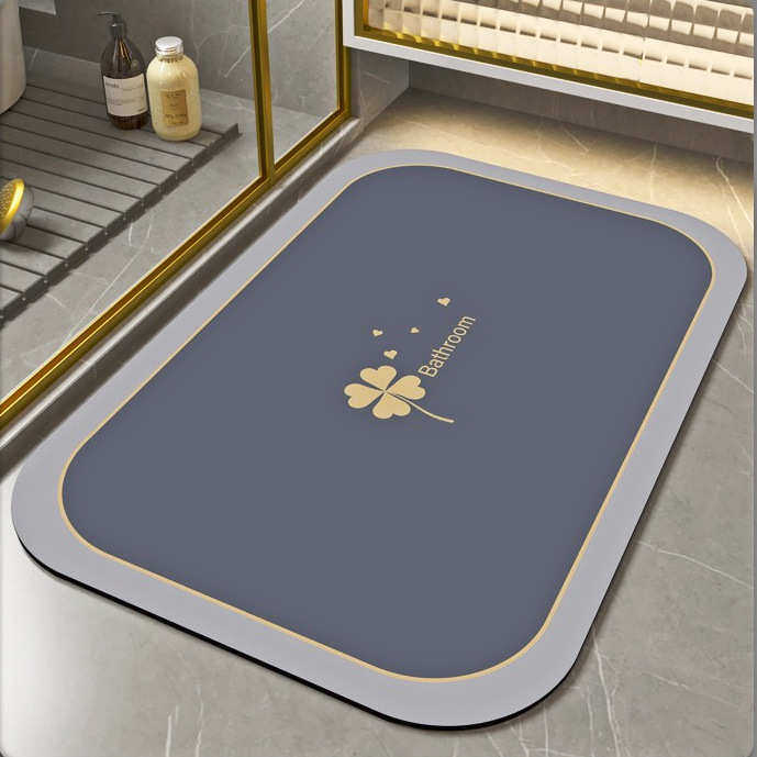 浴室卫生间地垫软硅藻泥吸水垫洗澡间门口防滑脚垫厕所洗手间地毯,居家布艺,家用脚垫,淘宝优惠券,粉丝福利购,淘宝优惠卷