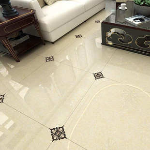 地砖贴纸防水耐磨地板瓷砖对角贴客厅地面L遮丑装饰美缝线条贴自