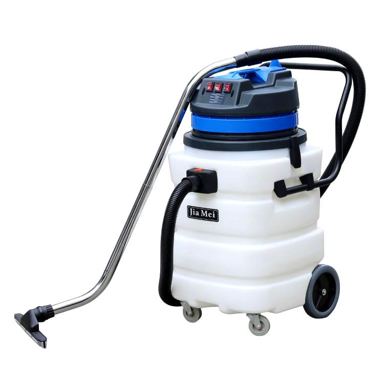 白云嘉美BF584A-3吸尘吸水机90L工业用大功率吸尘器塑料桶3000W
