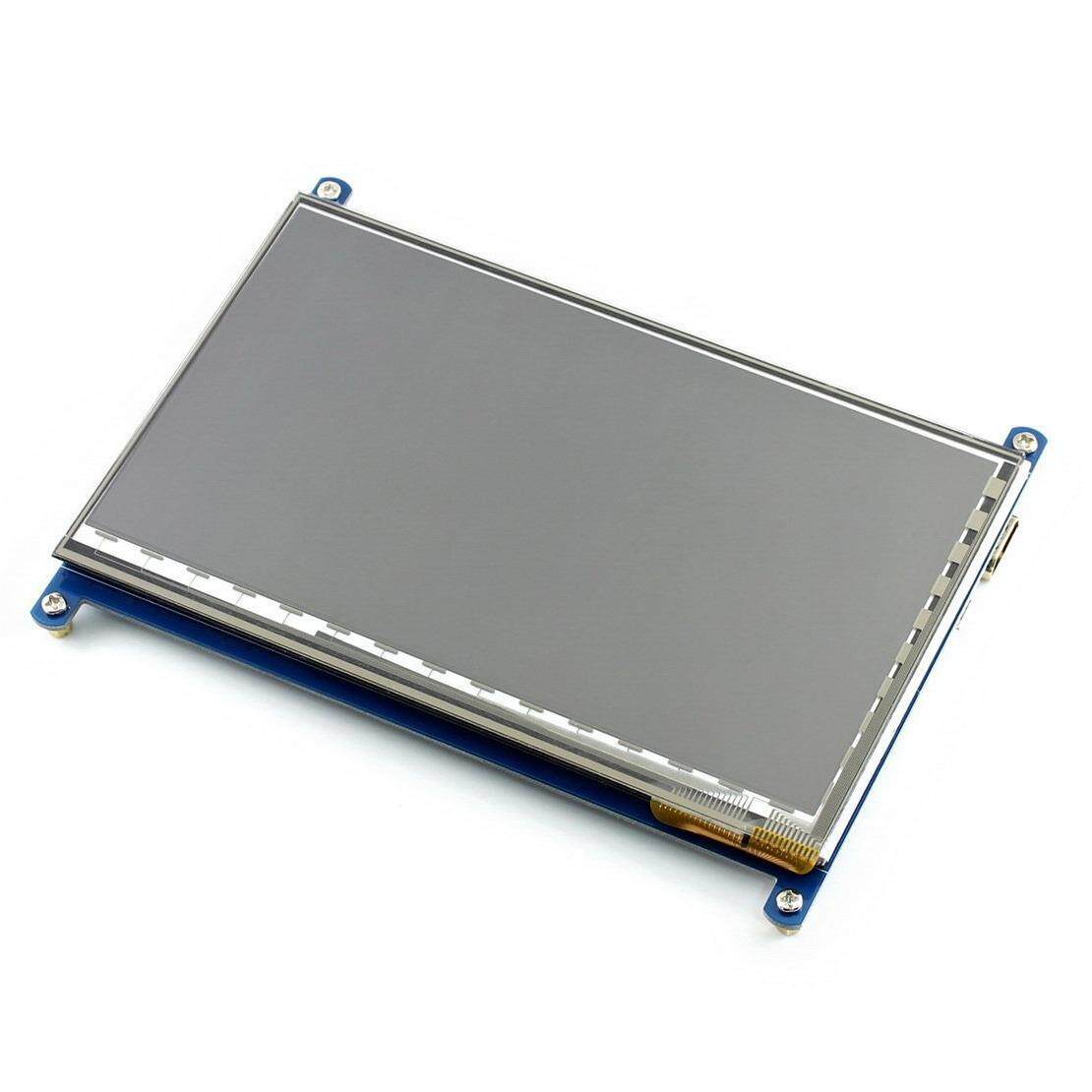 树莓派3/ 4B7寸显示屏 LCD电容屏1024*600分辨率触摸屏显示器高清