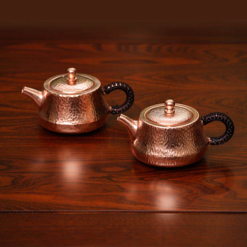 纯紫铜手工铜壶 纯铜烧水壶 纯铜功夫茶具紫铜加厚茶壶