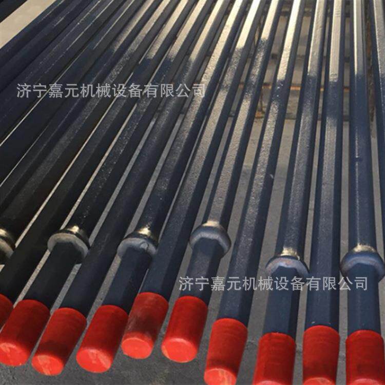 B19钻杆矿用风钻杆六棱中空钻杆YT28凿岩机用钎杆现货B22钻杆