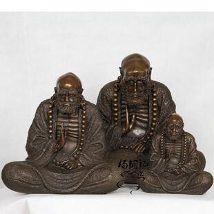 杨铜记 (赛龙铜器)达摩 禅悟达摩铜 摆件 工艺 铜器 铜达摩