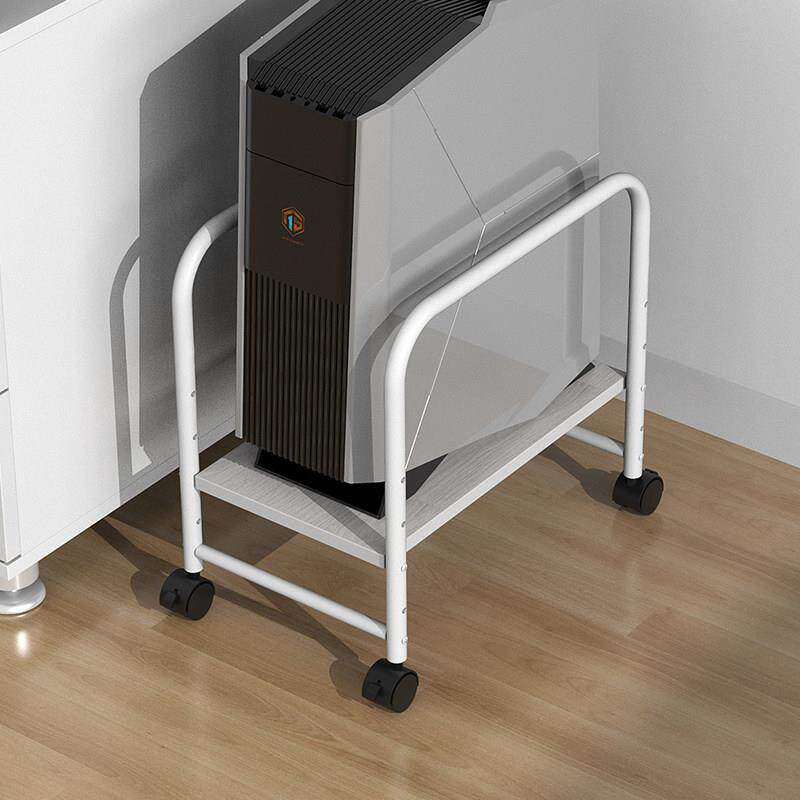 电脑主机托架桌下台式机箱底座增高托盘可调节升降移动放置物架子