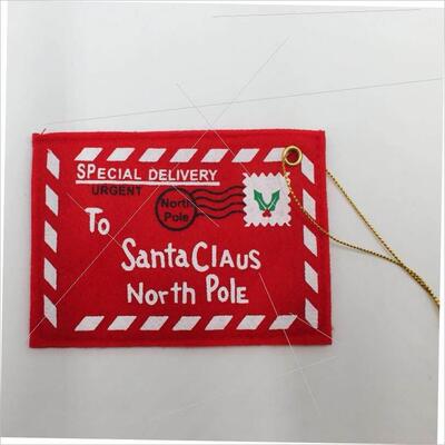 Christmas envelope tree hanging candy Christmas cards信封