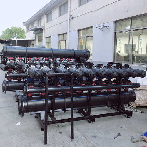 厂家供应全自动反冲洗叠片式过滤器园林微喷农业灌溉叠片过滤器