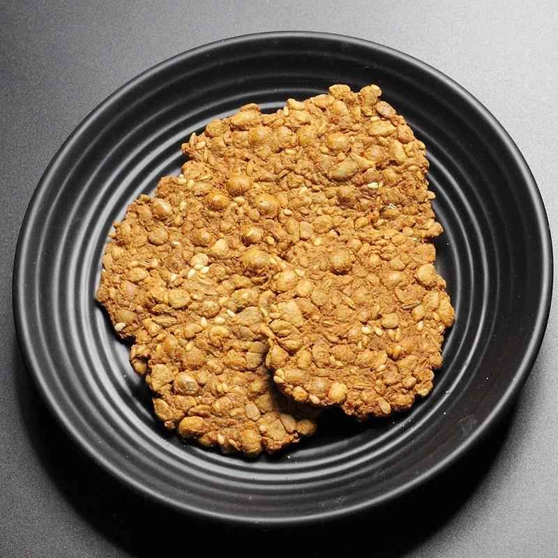 豆酱饼酱锅饼酱窝窝油炸酱饼臭豆饼豆糁河南濮阳特产五香麻辣即食