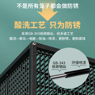 威毕鸟笼大号豪华家用鹦鹉笼繁殖笼子牡丹虎皮玄凤防溅洒生态别墅