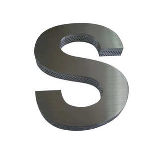 侧发光冲孔发光字穿孔金属发光字